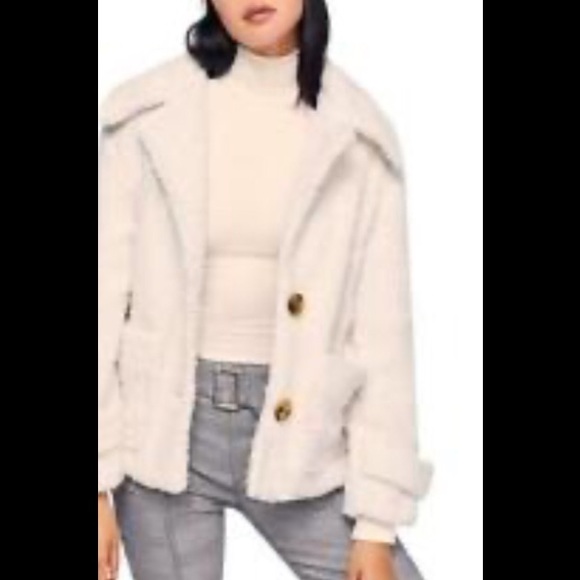 Old Navy fur lined jacket - Picture 1 of 8